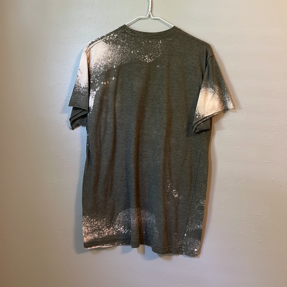 Tultex Distress and Bleached T Shirt - Picture 2 of 2